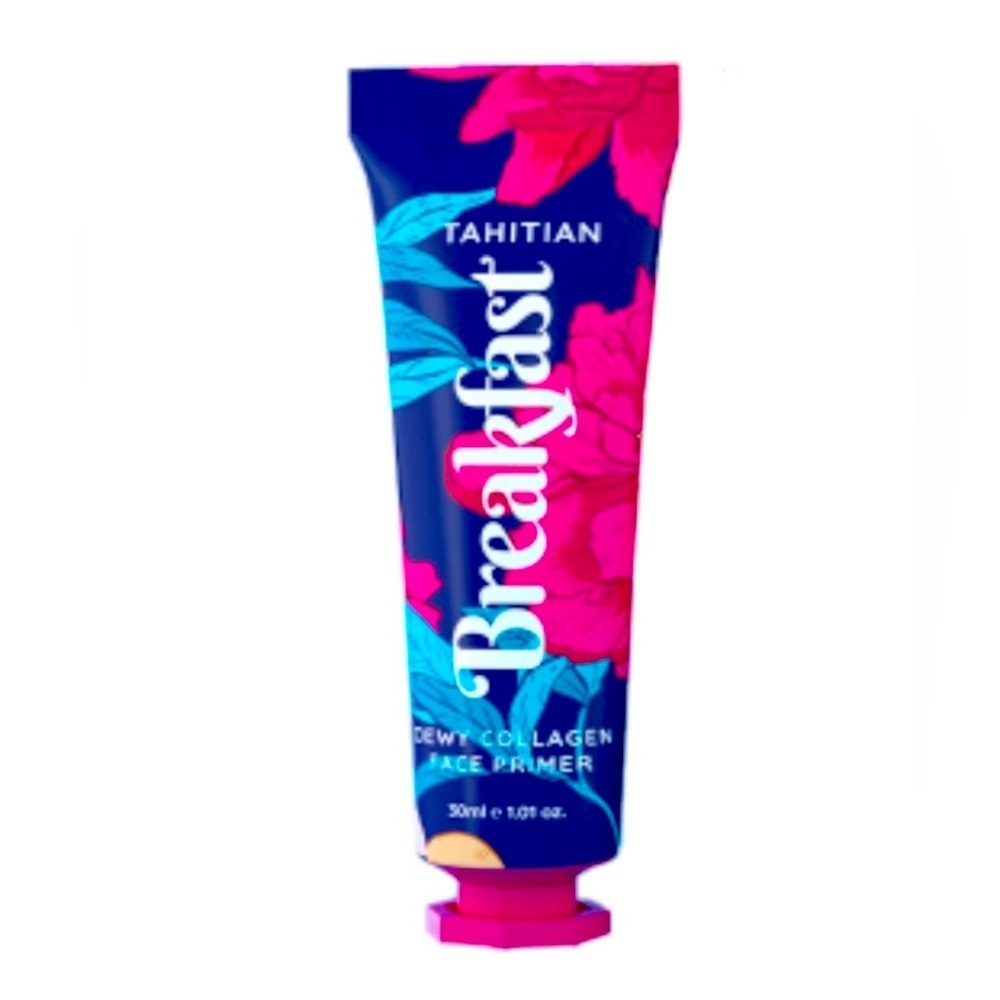 NIB DEW OF THE GODS TAHITIAN BREAKFAST DEWY COLLAGE FACE PRIMER HIBISCUS 🌺